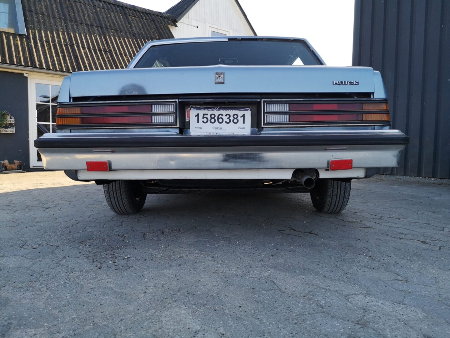 Buick Skylark 1981 behind